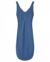 Bati midi stap dress - oil blue