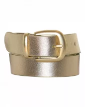 Gimmi leather belt - Gold
