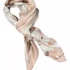 Joly Printed silk scarf - Dust