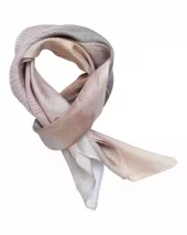 Joly printed silk scarf - Sand