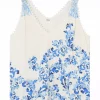 Nelli strap top - Blue print