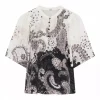Neomi shirt - Offwhite/Black