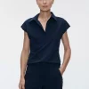 Kitty Top Technical Jersey - Blue