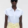 Kitty Top Technical Jersey - White
