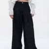 Takara Linen Pants - Black