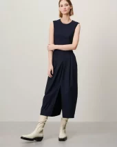 Jackie Dress Techinal Jersey - Blue