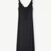 Marina, midi+ dress - Black