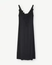 Marina, midi+ dress - Black