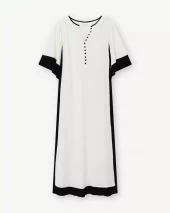 Neomi, long dress - Offwhite