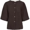 Amalie Blouse - Kakao