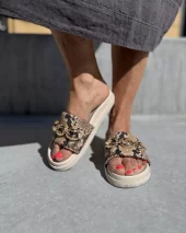 Step in - Snake Leather