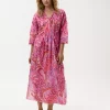 Merida Long Poppy - Pink Swirl