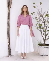 Astrid skirt - Sugar White