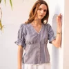 Live Blouse - Misty Blue