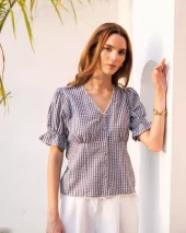 Live Blouse - Misty Blue
