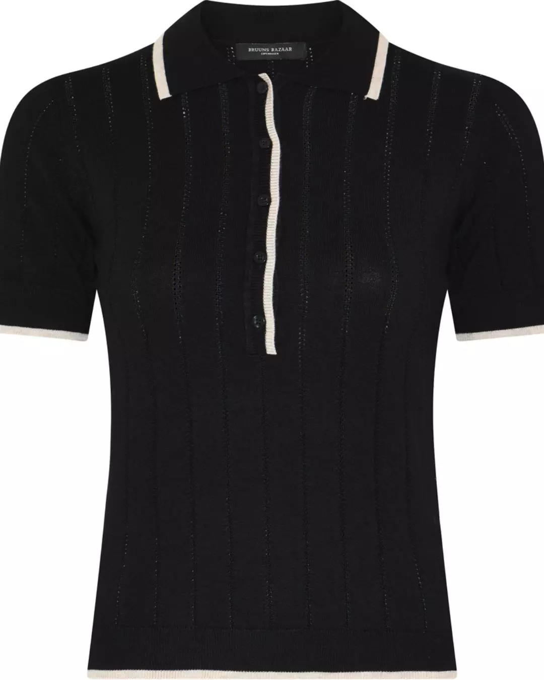 Valenzia Knit Polo - Black