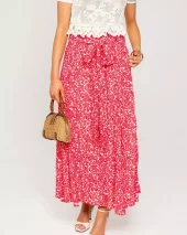 Vanja Skirt - Strawberry