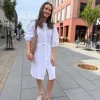 Elise Dress - White