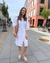 Elise Dress - White