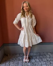Lucy Dress - Vanilla Gardenia