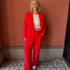 KatlaGo Jo Pants - True red