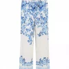 Bali, long wide leg - Off White