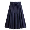 Solid Skirt - Blue
