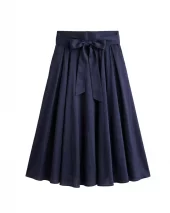 Solid Skirt - Blue