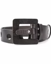 Square Buckle Belt - Chocolate