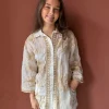 Woven Shirt w/sleeves - Nature