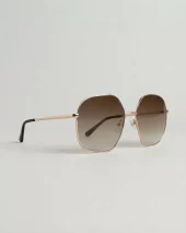 Cornelia Gold Blush Sunglasses