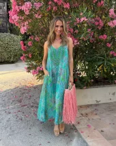 Holiday Dress - Azur