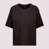 T-shirt w/rhinestones - Coffee