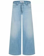 Palazzo Cropped - Blue Mirage