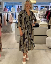 Provence Mia - Navy Paisley