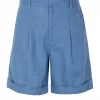 Lacy Shorts - Washed Blue