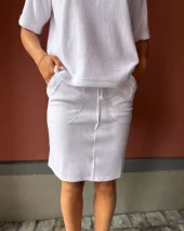 Emma Skirt - White