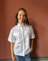 Emma Short Sleeve - White