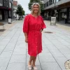 Elise Dress - Coral