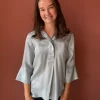 Valentina Shirt - Light Blue