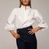 Ella Blouse - Sugar White