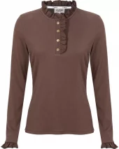 Flory T-shirt - Cocoa