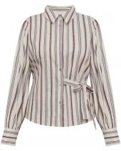 FroGO Shirt-stripete plum