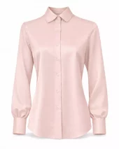 Amuse Silkebluse Classic - Pink