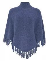 Pocahontas Poncho - Midnight blue