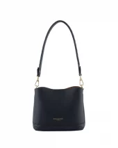Cowhide Leather Hobo bag - Marine