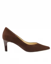 Classic Pumps - Semsket brun