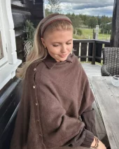Poncho - Brown