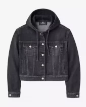 Jessie Hood Jacket - Faded Black
