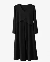 Anita Dress Technical Jersey - Black